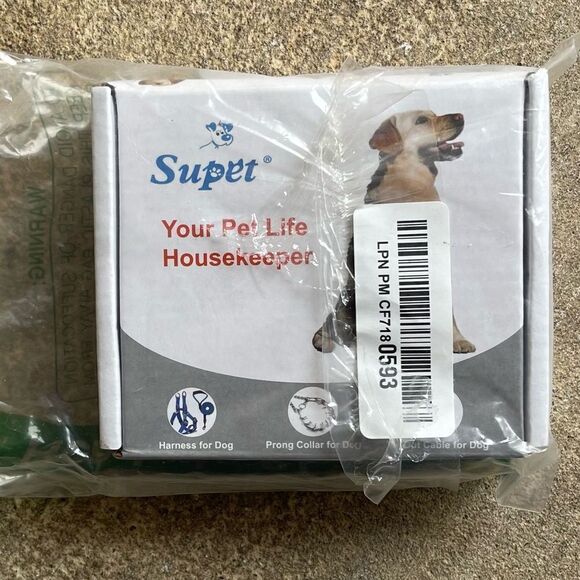 Supet Training Rubber Tip Prong Collar Quick Release No Pull Nylon Cover Sizable - Picture 16 of 16